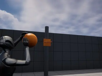 Basketball System 3D model