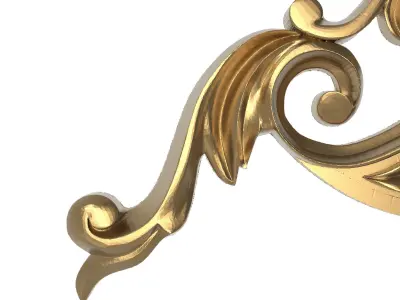  decorative pattern ready for 3D printing 3D model