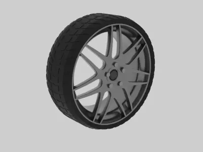 Wheel FORGESTAR F14 3D model