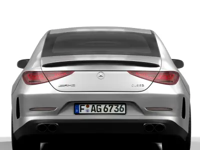 Mercedes Benz CLS53 AMG 2022 3D model