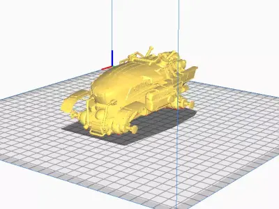 ROCKET LEAGUE Grog  3D print model
