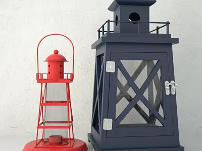 Lighthouse Lanterns 3D model