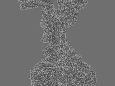 Dragon Statue 3D model