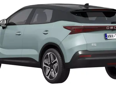 Omoda E5 2025 3D model