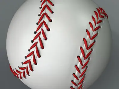 Baseball Ball 3D model