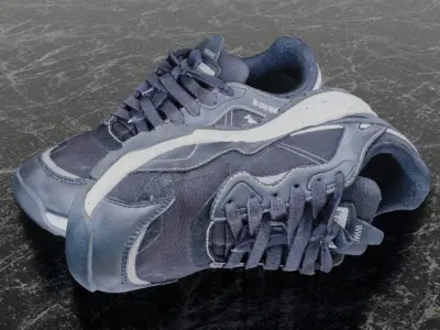 MICHELIN 3D SHOES Low-poly 3D model