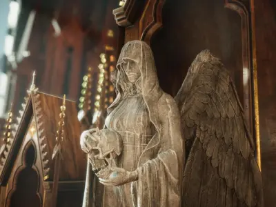 Haunted Church 3D model