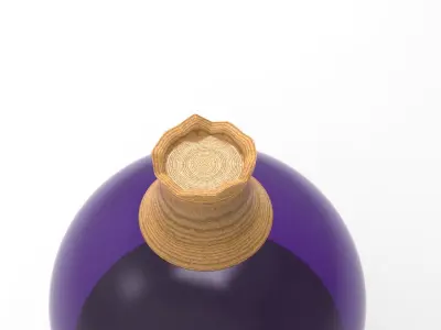 Utopia Jar Low-poly 3D model