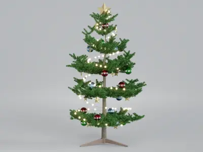 Christmas Tree 02 3D model