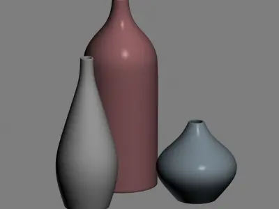 vase 18 3D model purchase