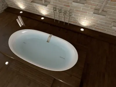 Bathroom 17 3D model