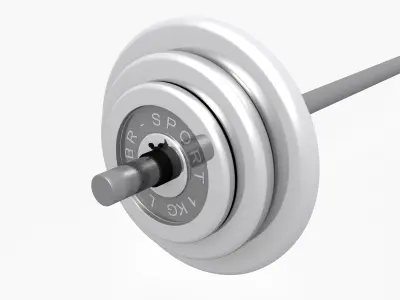 benchpress dumbbell 3D model