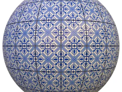 tile patterned 86-seamless-4k-pbr 3D model