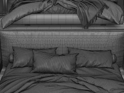 Richard Bed Set 3D model