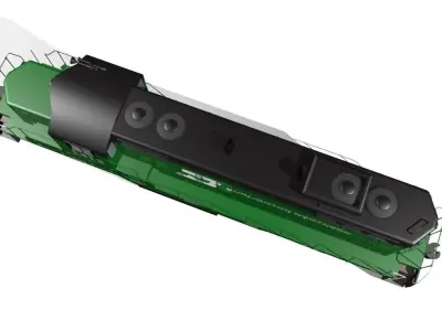 Diesel locomotive 3D model by aRLaN6