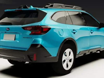 Subaru Outback Touring 2022 3D model 3D model