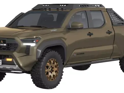 Toyota Tacoma Trailhunter 2024 3D model