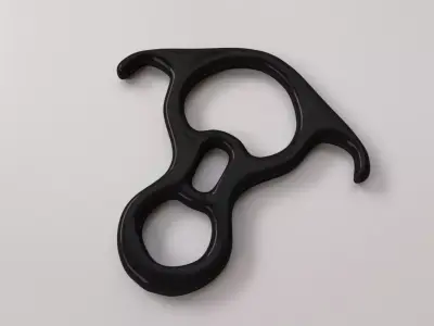 Belay Device v2 3D model