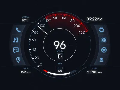 Concept Cyberpunk BIke 3D model