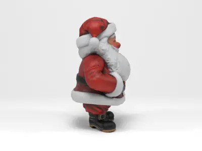 Santa Claus Low-poly 3D model