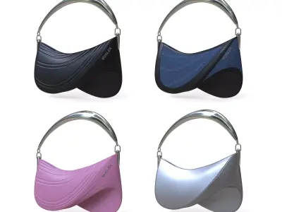 Casey Cadwallader Mugler Bag 3D Model Pack