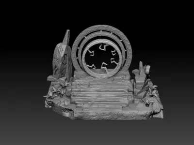 Night Lamp Portal 3D print model