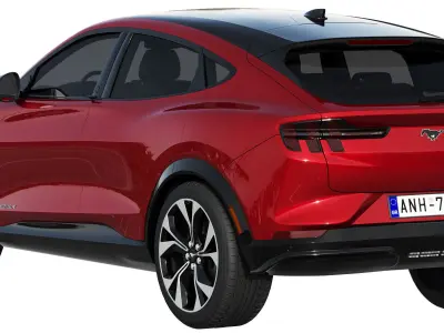 Mustang MACH-E 2021 3D model