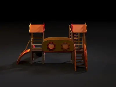 Children playground 3D model