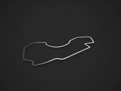 Albert Park Circuit - Australia - 3D Printable 3D print model