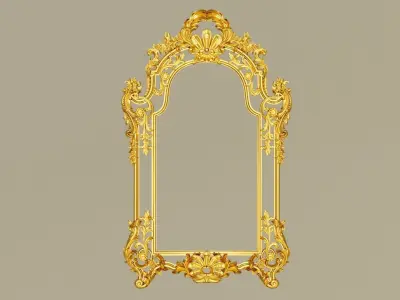 Italian classic Frame mirror 3dModel 3D model
