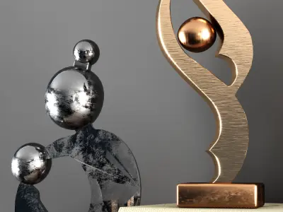 decorative set05 3D model