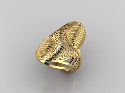 Women Plain Ring Ready STL Models Womens Ring 3d models 3D print model 8