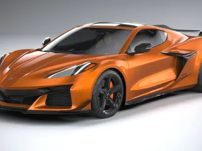 Chevrolet Corvette Z06 CG 2023 3D model