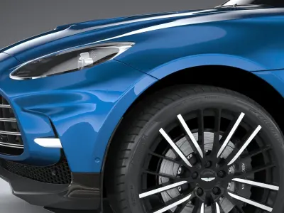 Aston Martin DBX707 2023 3D model