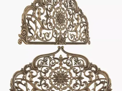 Arabic decor CNC  3D model