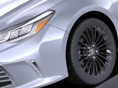 Toyota Avalon 2018 VRAY 3D model