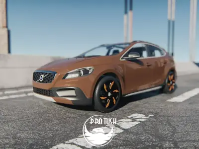 Volvo V40 CrossCountry 2013 3D model