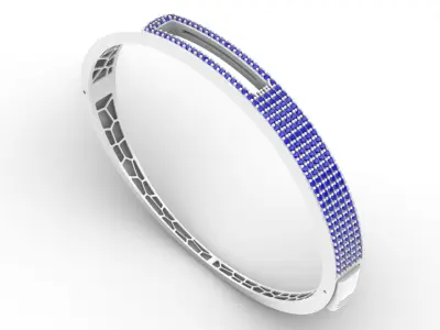 Jewelry Messika Move Bracelet Model M-02 Free 3D print model