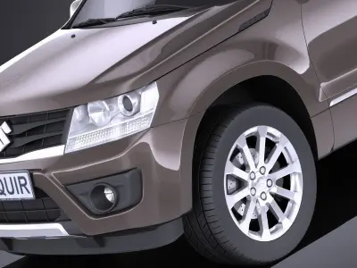 Suzuki Grand Vitara 2013 5door VRAY 3D model