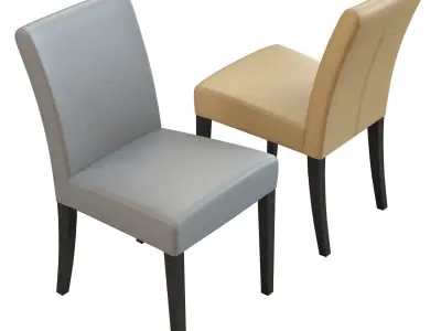 Crate and Barrel - Lowe Leather Chair 3D model
