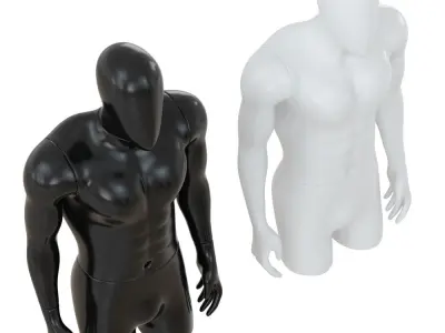 Abstract mannequin 81 3D model