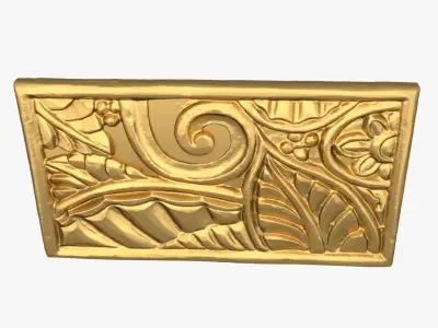 Classic decor ornament 246 3D model