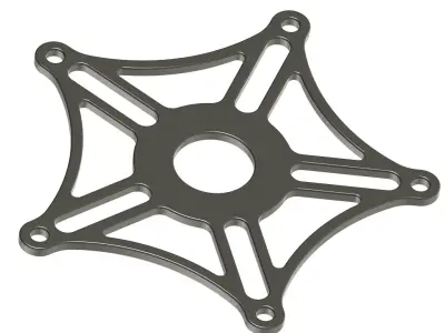 Crank Arm Metal Bracket 3D print model