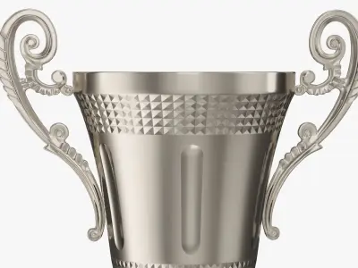 Cup trophy 07 3D model