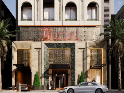 Arch Hotel 3D model