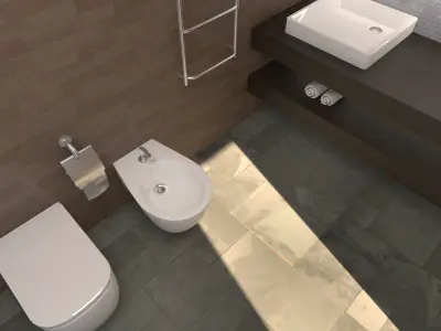 Bathroom 13 3D model