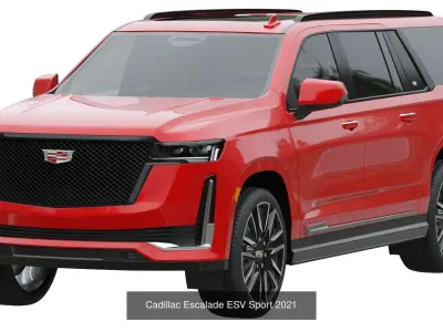 American SUVs 3D Model Pack