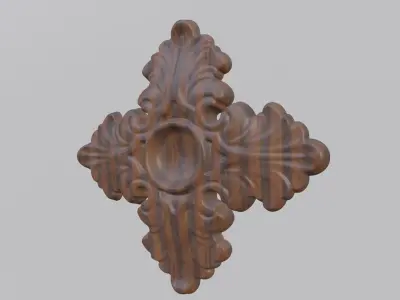 Flower Decor 3D print model 16