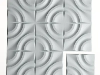 Habitarte 4 Wall forms 3D model