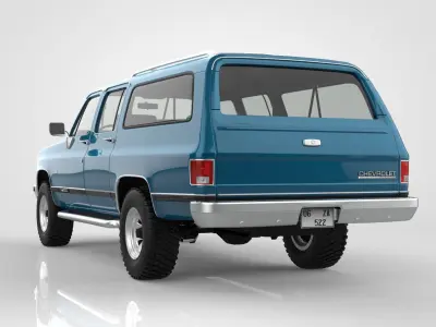 Chevrolet Suburban 3D model purchase